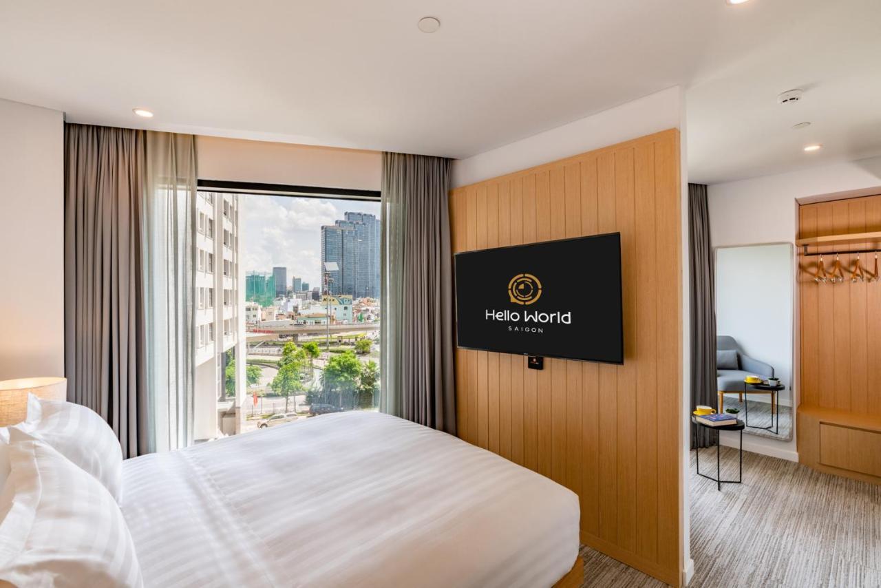 Hotel Hello World Saigon Ho Či Minovo Město Exteriér fotografie